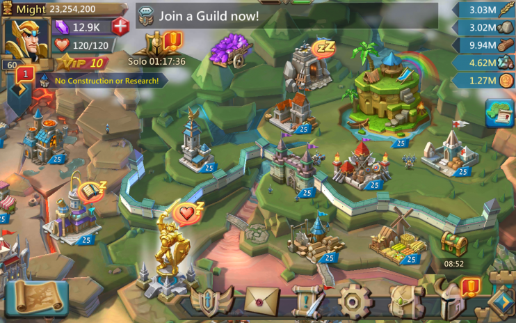 download kingdom and lords old version mod apk